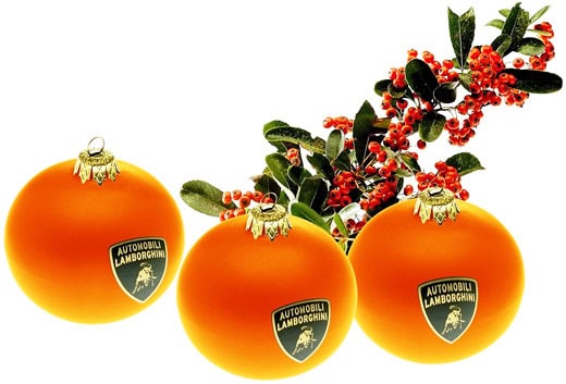 Рождество в стиле Lamborghini