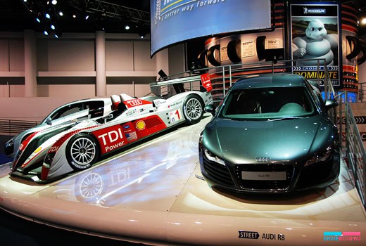 SEMA 2007: Audi R8 и Audi R10 TDI