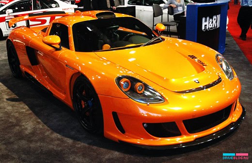 SEMA 2007: Porsche Carrera Gemballa Mirage GT от H&R