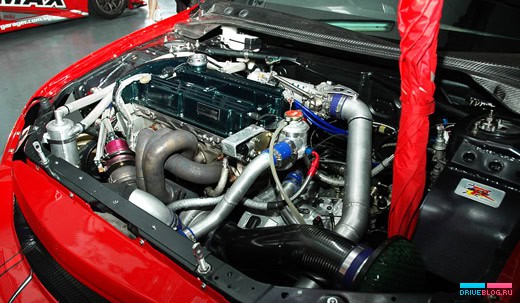 Mitsubishi Lancer Evolution VIII HKS CT230R