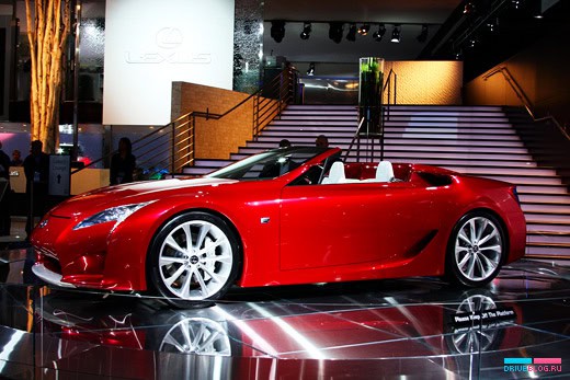 NAIAS 2008: Lexus LF-A Roadster