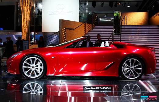 NAIAS 2008: Lexus LF-A Roadster