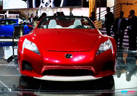 NAIAS 2008: Lexus LF-A Roadster