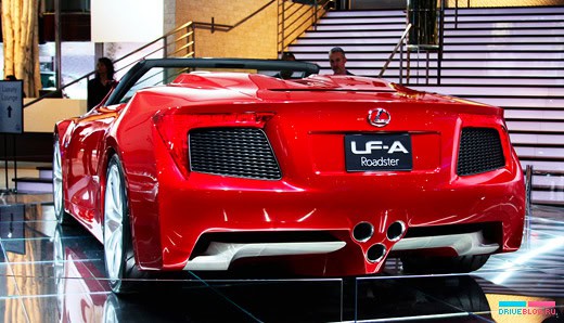 NAIAS 2008: Lexus LF-A Roadster