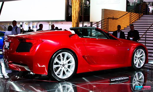 NAIAS 2008: Lexus LF-A Roadster