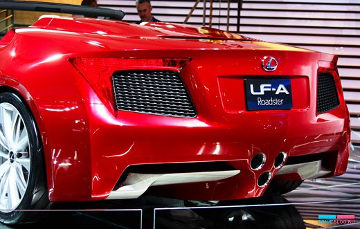 NAIAS 2008: Lexus LF-A Roadster