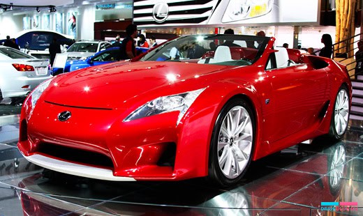 NAIAS 2008: Lexus LF-A Roadster