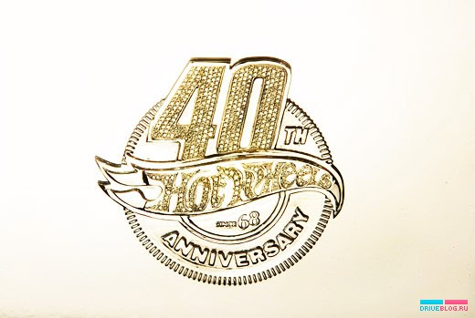 Hot Wheels 40th Anniversary Car