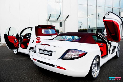 BRABUS McLaren SLR + BRABUS Smart Fortwo ULTIMATE 112