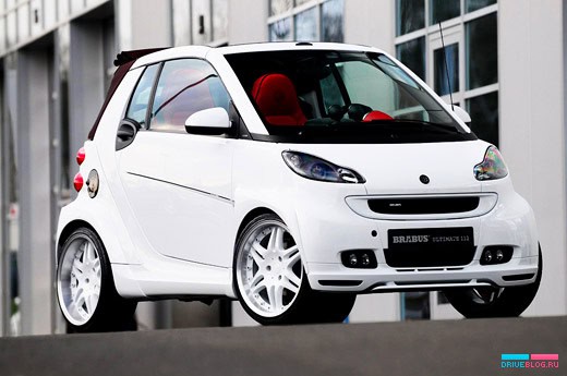 BRABUS McLaren SLR + BRABUS Smart Fortwo ULTIMATE 112