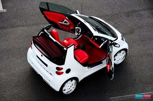 BRABUS McLaren SLR + BRABUS Smart Fortwo ULTIMATE 112