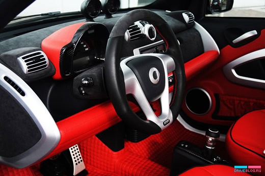 BRABUS McLaren SLR + BRABUS Smart Fortwo ULTIMATE 112