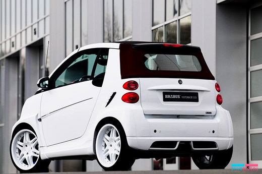BRABUS McLaren SLR + BRABUS Smart Fortwo ULTIMATE 112
