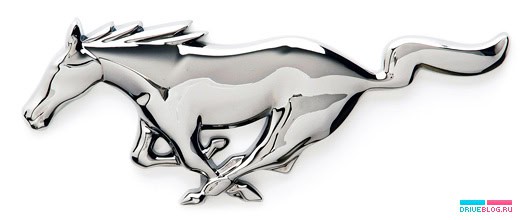 Текущая эмблема Ford Mustang образца 2009 года