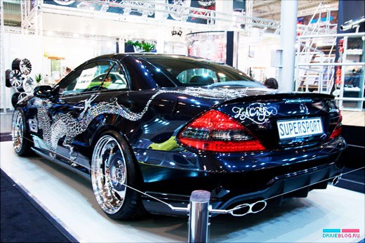 Essen Motor Show 2008: Supersport Mercedes-Benz SL 65 AMG