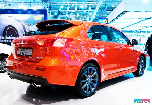 Essen Motor Show 2008: Mitsubishi Lancer Sportback