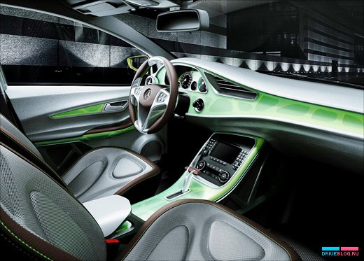 NAIAS 2009: Mercedes-Benz Concept BlueZERO