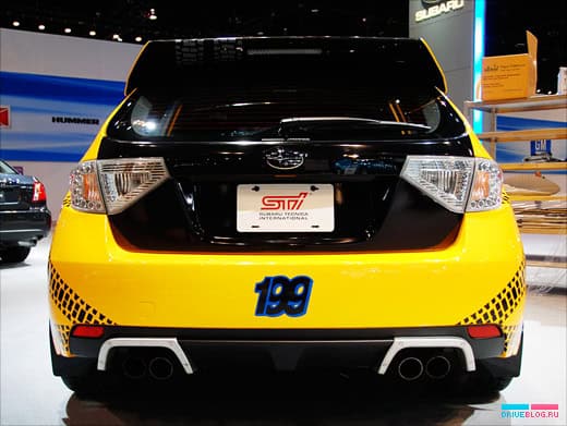 Chicago Auto Show 2009: Subaru Impreza WRX STi Travis Pastrana Edition