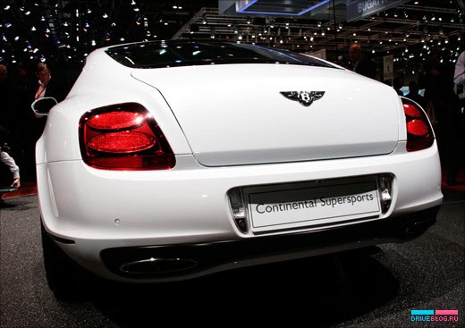 Geneva Motor Show 2009: Bentley Continental Supersports