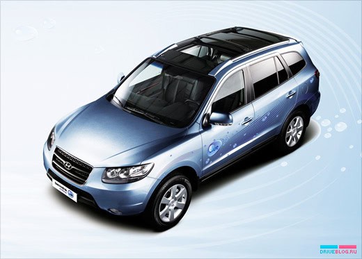 Hyundai Santa Fe Blue Hybrid Concept