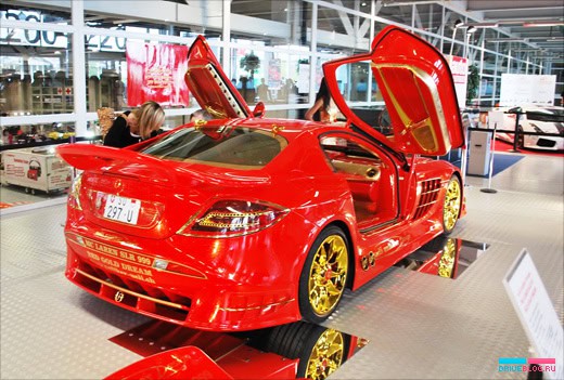 Ueli Anliker Design Mercedes-Benz SLR McLaren 999 Red Gold Dream