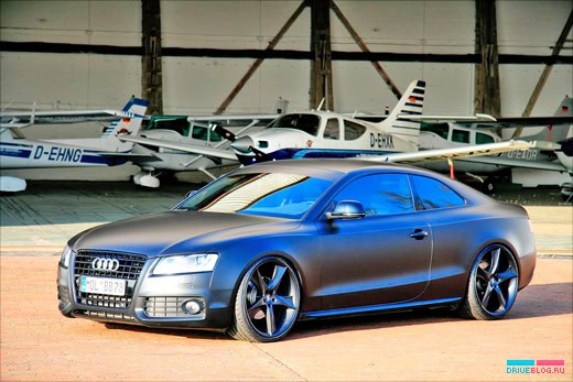 AVUS Performance Audi A5 Coupe Matte Black
