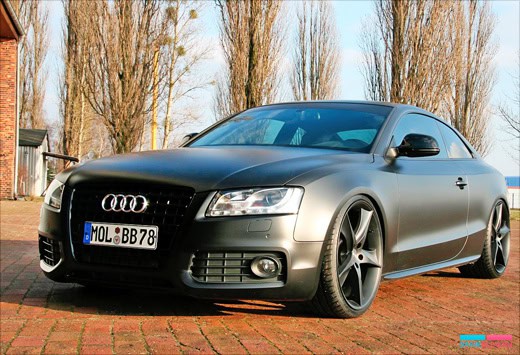 AVUS Performance Audi A5 Coupe Matte Black