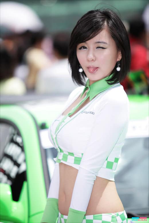 Рю Джи Хие (Ryu Ji Hye) на CJ Super Race 2009