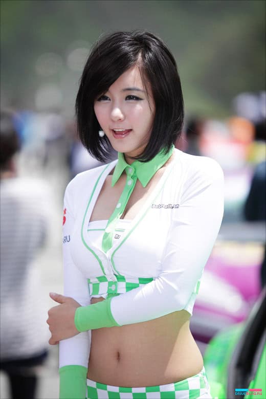 Рю Джи Хие (Ryu Ji Hye) на CJ Super Race 2009