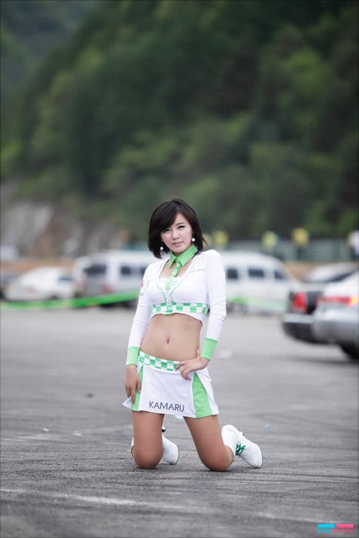 Рю Джи Хие (Ryu Ji Hye) на CJ Super Race 2009