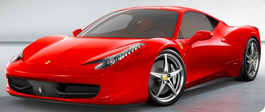 Новейший суперкар Ferrari 458 Italia