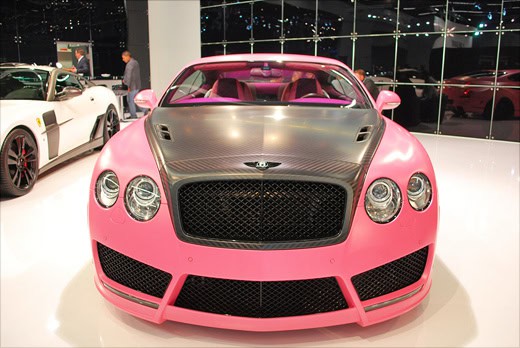 IAA 2009: Mansory Vitesse Rose (Bentley Continental GT Speed)