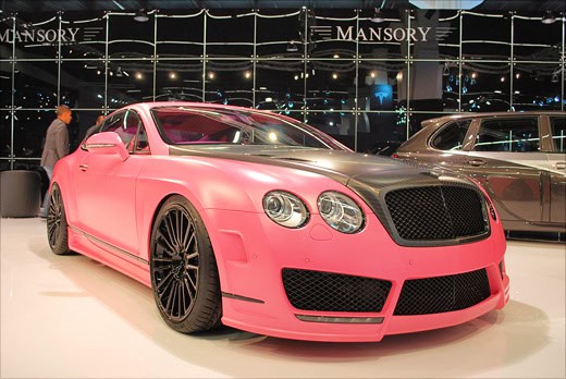 IAA 2009: Mansory Vitesse Rose (Bentley Continental GT Speed)