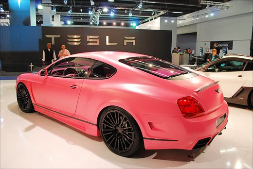IAA 2009: Mansory Vitesse Rose (Bentley Continental GT Speed)