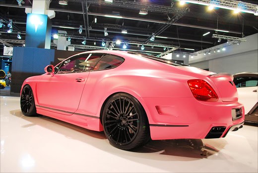IAA 2009: Mansory Vitesse Rose (Bentley Continental GT Speed)