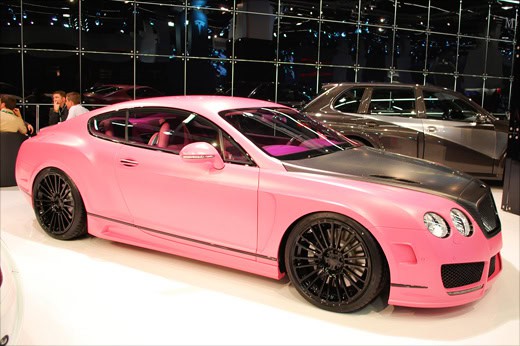 IAA 2009: Mansory Vitesse Rose (Bentley Continental GT Speed)