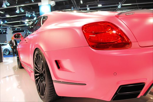 IAA 2009: Mansory Vitesse Rose (Bentley Continental GT Speed)