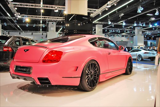 IAA 2009: Mansory Vitesse Rose (Bentley Continental GT Speed)