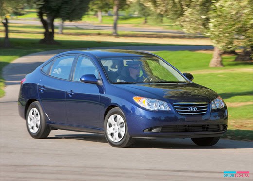 Hyundai Elantra Blue
