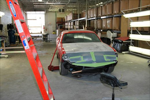 SEMA 2009: Dodge Challenger Daytona Concept от HPP