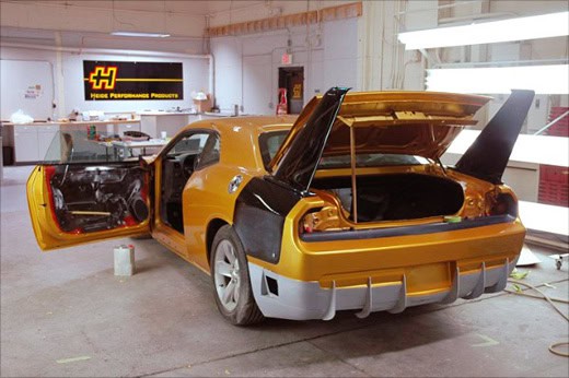 SEMA 2009: Dodge Challenger Daytona Concept от HPP