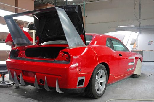 SEMA 2009: Dodge Challenger Daytona Concept от HPP