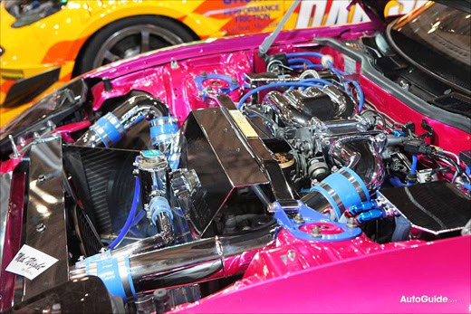 Tokyo Auto Salon 2010: Abflug Pink Spider Mazda RX-7