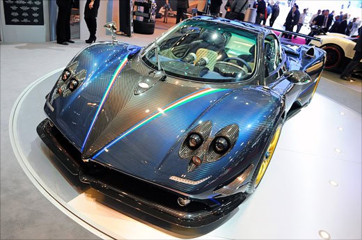 Geneva Motor Show 2010: Pagani Zonda Tricolore
