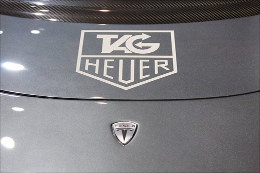 Geneva Motor Show 2010: TAG Heuer Tesla Roadster
