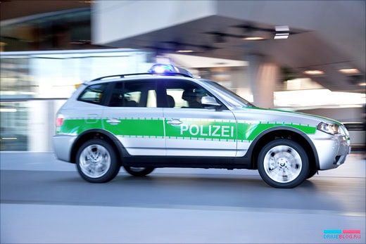 Баварская полиция любит BMW X3