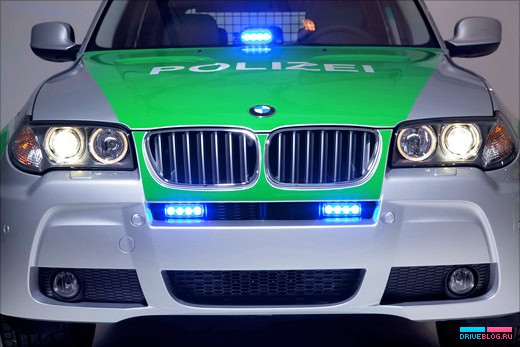 Баварская полиция любит BMW X3