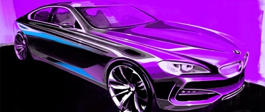 Эскизы BMW Concept Gran Coupe