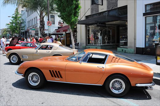 Ferrari Concorso in Pasadena 2010