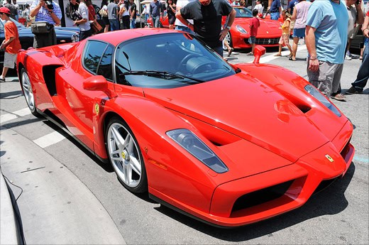 Ferrari Concorso in Pasadena 2010